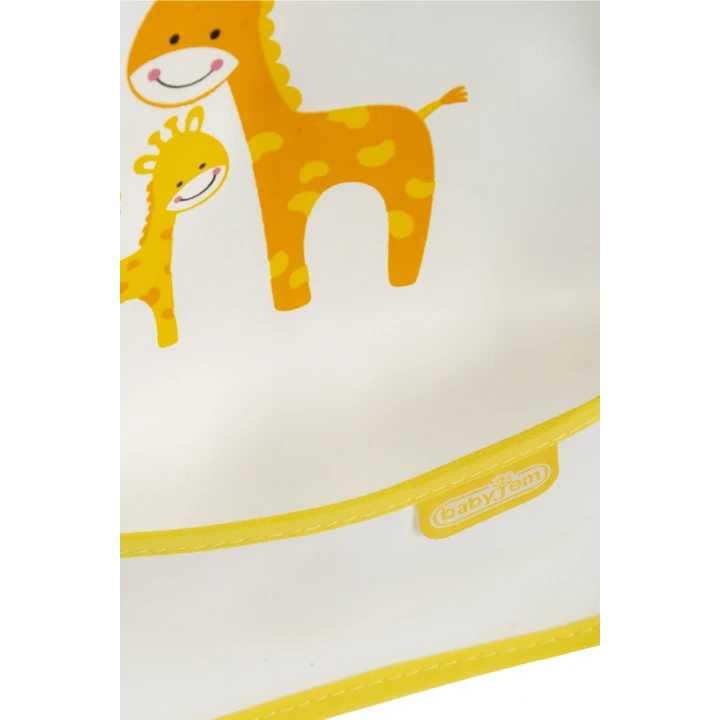 Babyjem poli Muşamba Önlük Küçük Sarı