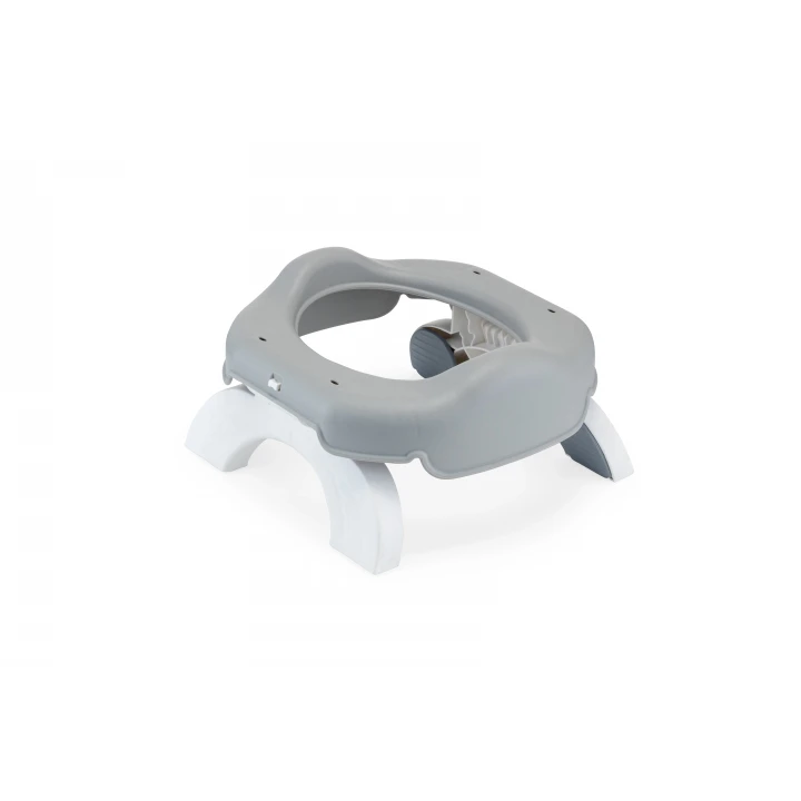 Babyjem Portatif Katlanabilir Lazımlık Soft Gri New Color