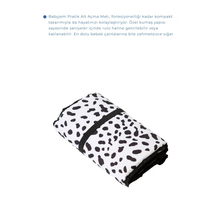 Babyjem Pratik Alt Açma Matı Dalmaçya
