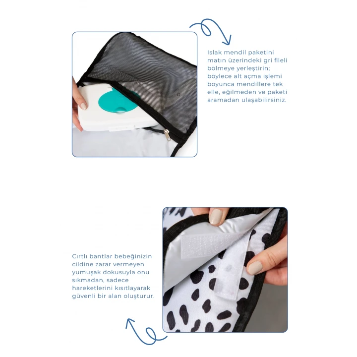 Babyjem Pratik Alt Açma Matı Dalmaçya