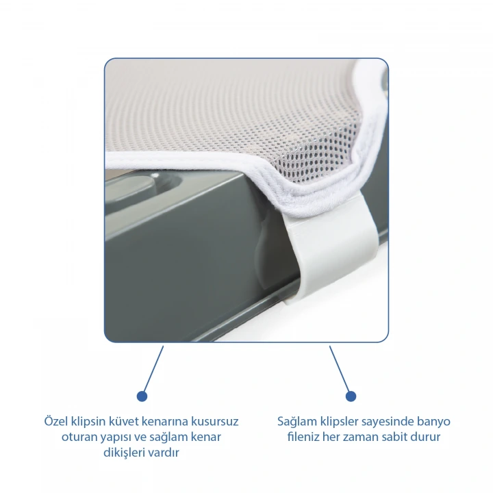 Babyjem Renkli Eko File Mavi