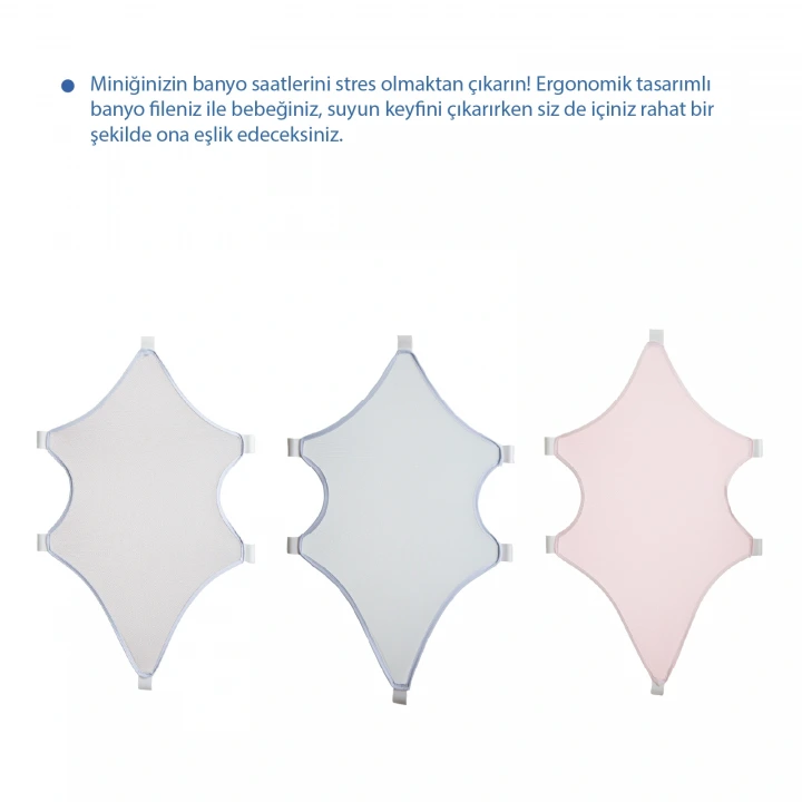 Babyjem Renkli Eko File Mavi