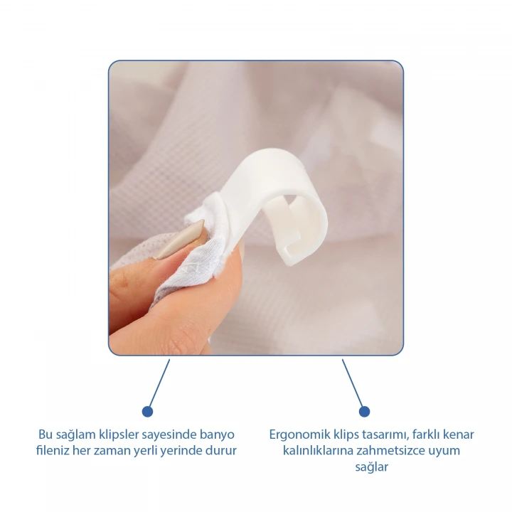Babyjem Renkli Eko File Mavi