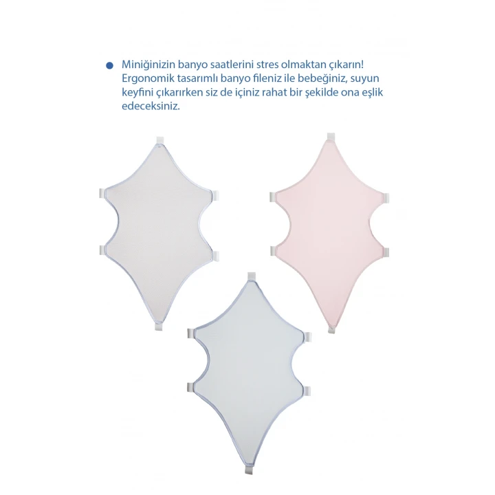 Babyjem Renkli Eko File Pembe