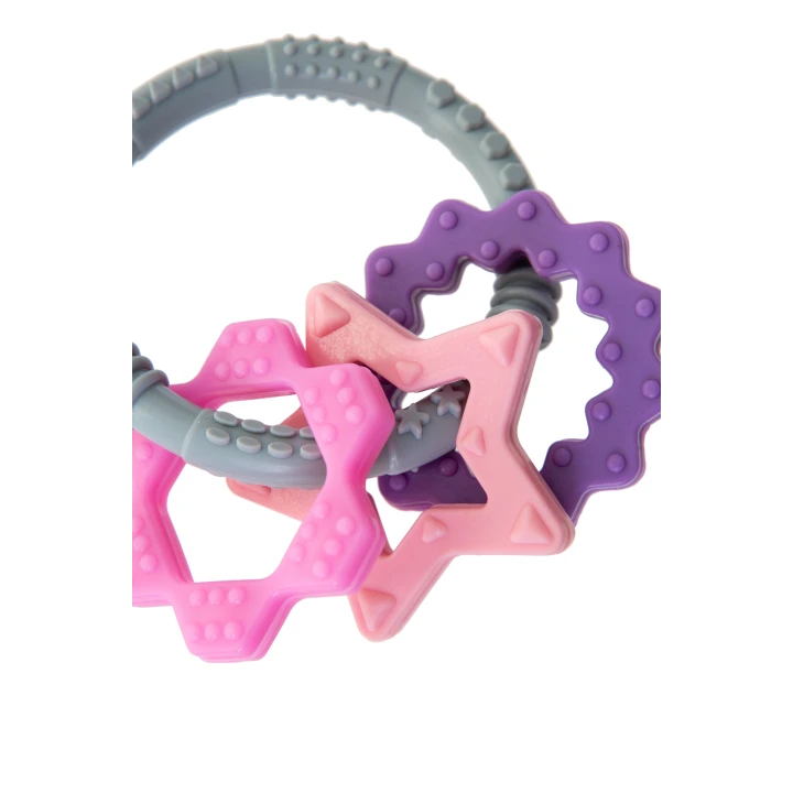 Babyjem Silikon Halka Diş Kaşıyıcı Pembe