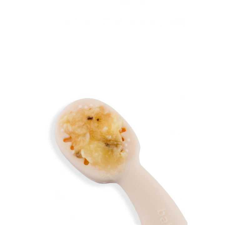 Babyjem Silikon İkili İlk Kaşığım Ekru