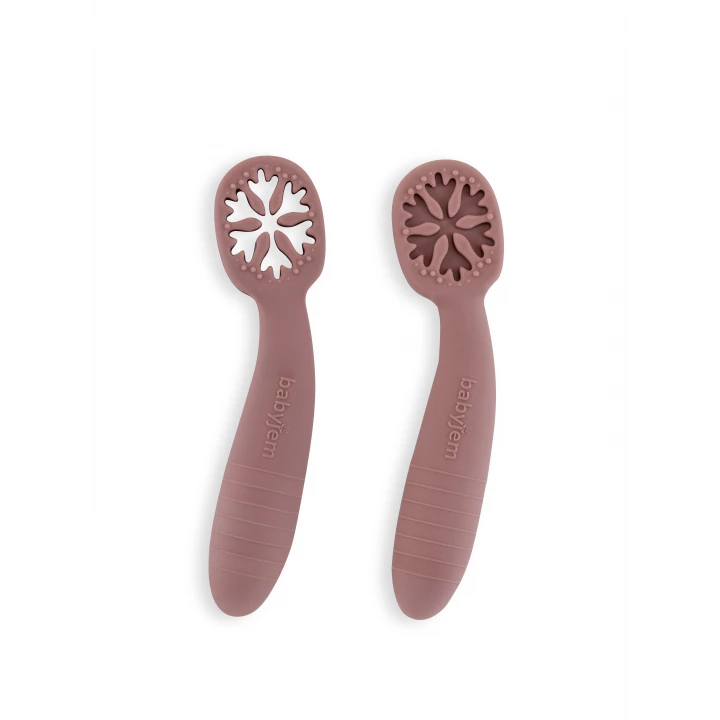 Babyjem Silikon İkili İlk Kaşığım Mocha