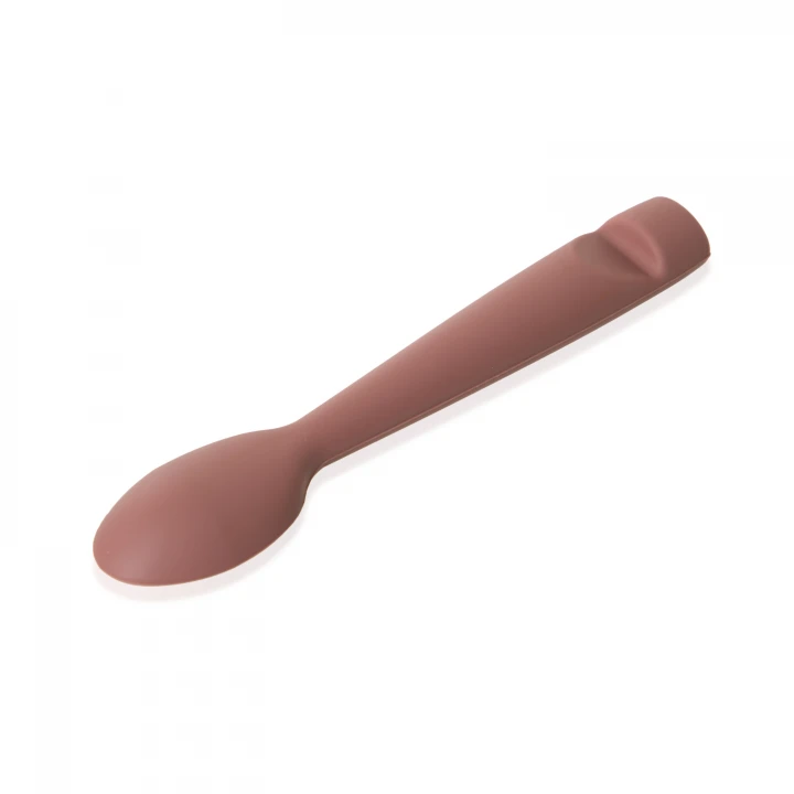 Babyjem Yumuşak Uçlu Silikon Kaşık Mocha
