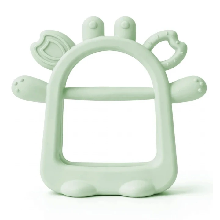 Babyjem Silikon Kolay Kavrama Diş Kaşıyıcı Soft Yeşil