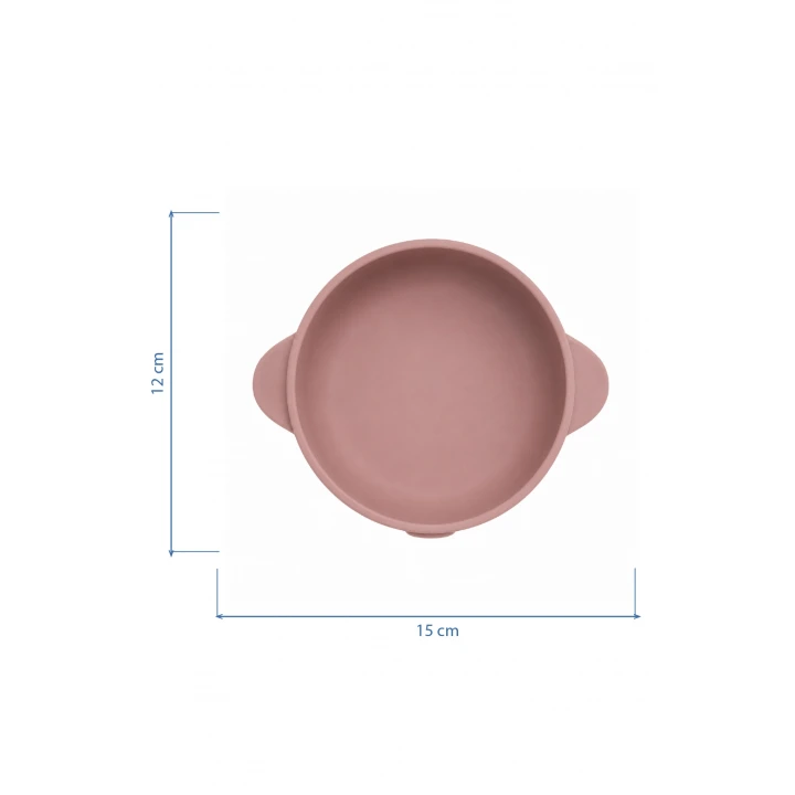 Babyjem Silikon Vakumlu Kase Mocha