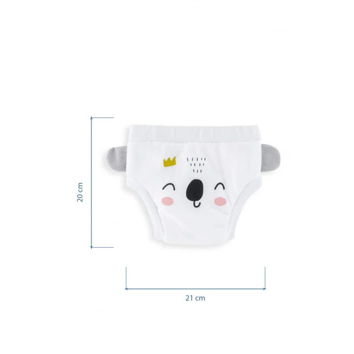 Babyjem Soft Alıştırma Külodu Beyaz 2 Yaş