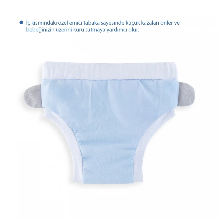 Babyjem Soft Alıştırma Külodu Mavi 2 Yaş