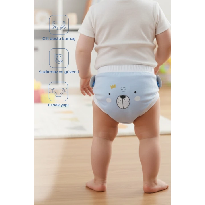Babyjem Soft Alıştırma Külodu Mavi 3 Yaş