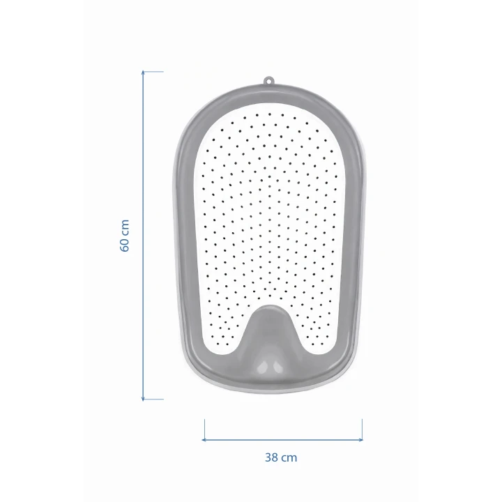 Babyjem Soft Banyo Desteği Bebek Yıkama Yardmcısı Soft Gri