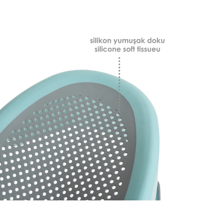 Babyjem Soft Banyo Desteği Bebek Yıkama Yardımcısı Mint