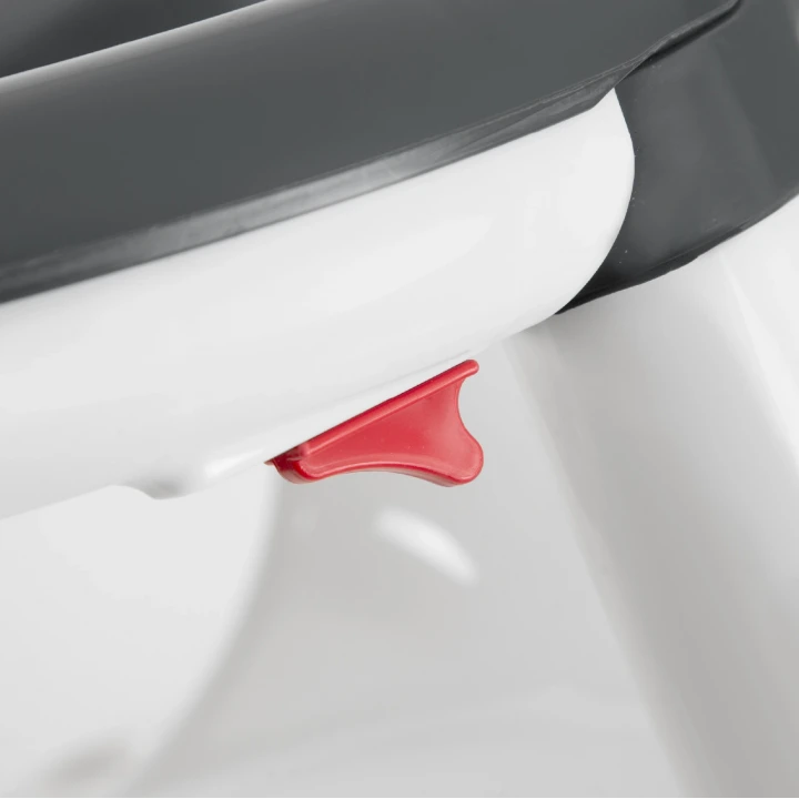 Babyjem Yandan Açılır Banyo ve Mama Oturağı & Minder 2li Set Antrasit