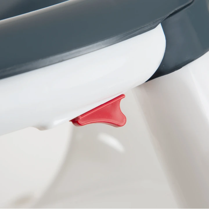 Babyjem Yandan Açılır Banyo ve Mama Oturağı & Minder 2li Set İndigo Mavi