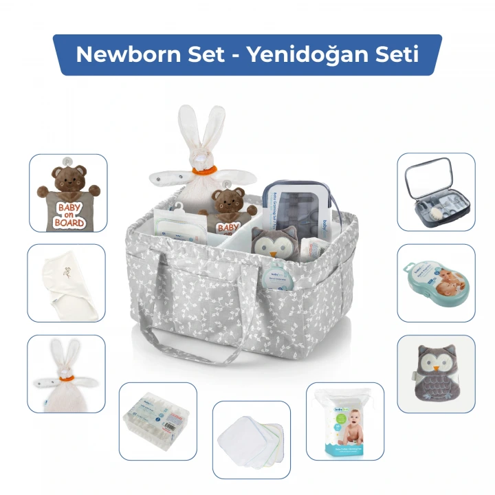Babyjem Yenidoğan Bebek Hediye Seti 10 Parça