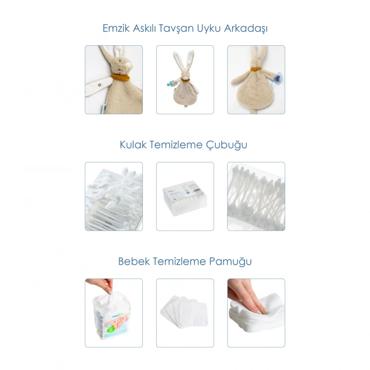 Babyjem Yenidoğan Bebek Hediye Seti 10 Parça