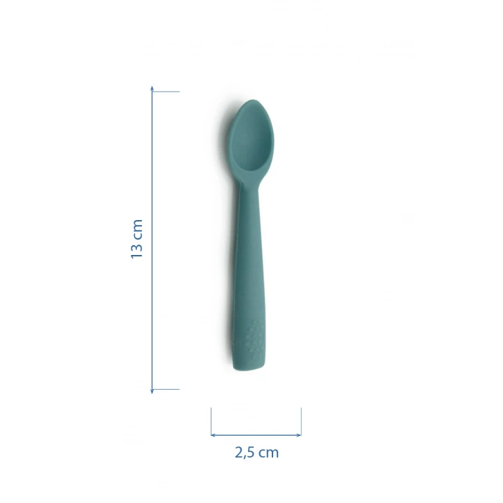 Babyjem Yumuşak Uçlu Silikon Kaşık Mint