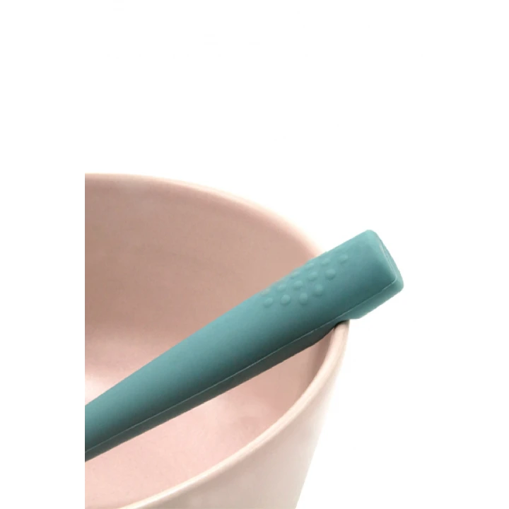 Babyjem Yumuşak Uçlu Silikon Kaşık Mint