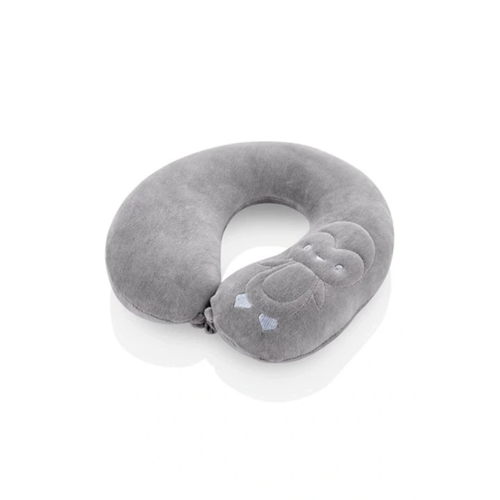 Babyjem Bebek Boyun Koruyucu Yastık Gri