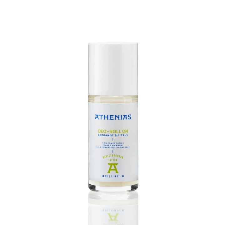 Athenias Bergamot & Citrus Deodorant Roll On Koltuk Altı Tıkamaz Aluminyum Içermez 50 ml
