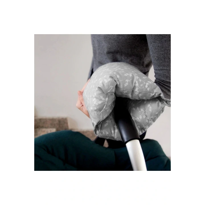 Babyjem Çok Fonksiyonlu Emzirme Destek Minderi & Anne Hamile Yastığı Gri Çiçek Outlet