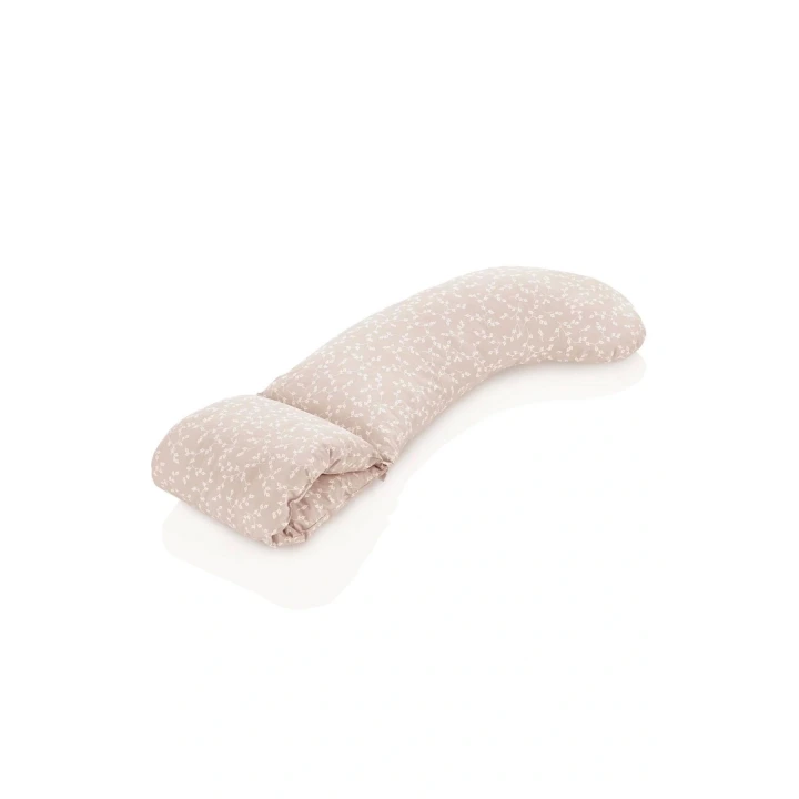 Babyjem Çok Fonksiyonlu Emzirme Destek Minderi & Anne Hamile Yastığı Somon Outlet