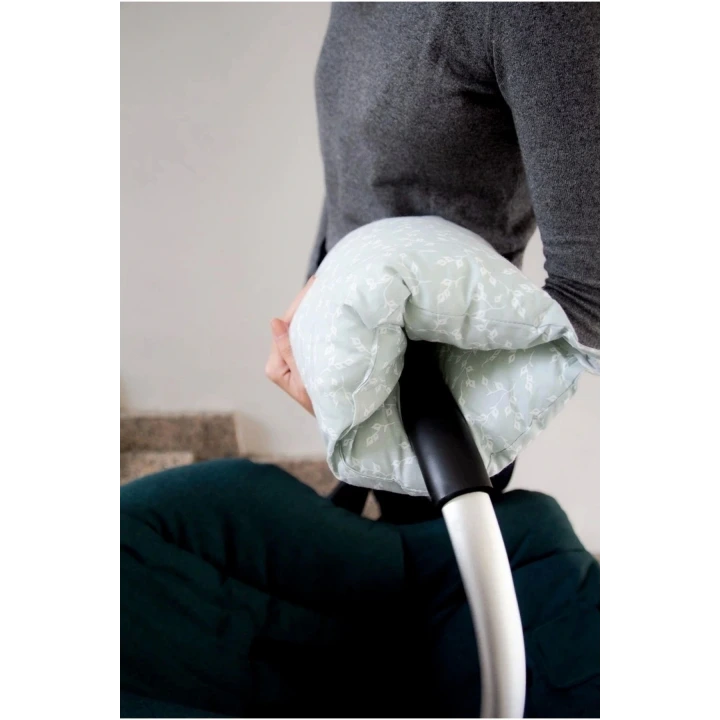 Babyjem Çok Fonksiyonlu Emzirme Destek Minderi & Anne Hamile Yastığı Yeşil Çiçek Outlet