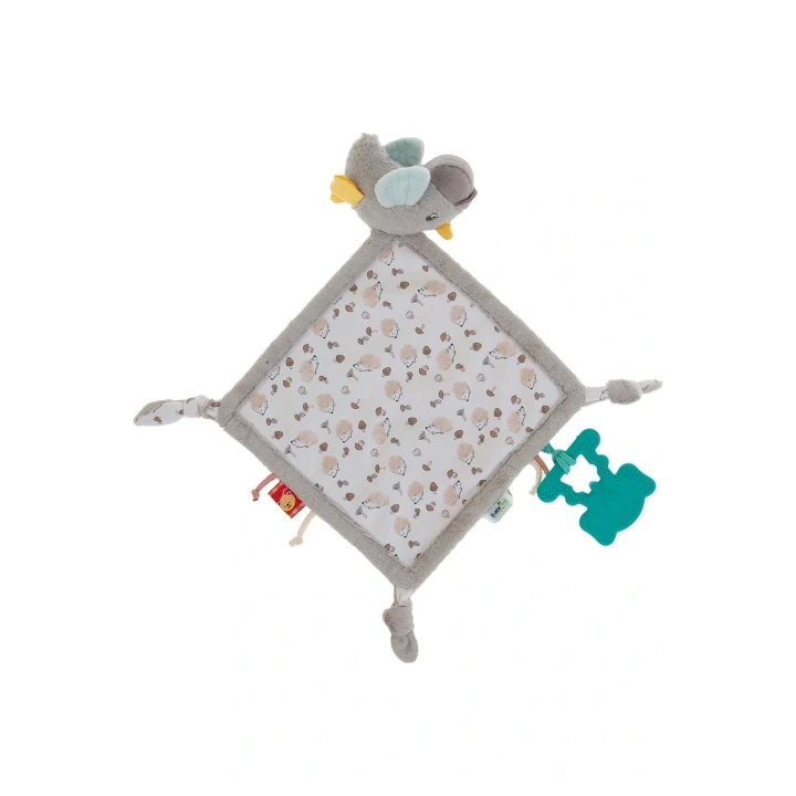 Babyjem Birdy Soft Diş Kaşıyıcılı Uyku Arkadaşım Kahve