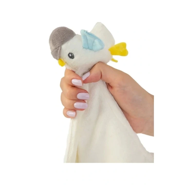 Babyjem Birdy Soft Diş Kaşıyıcılı Uyku Arkadaşım Mavi