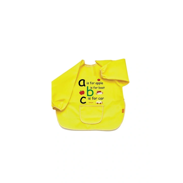 Babyjem Faaliyet Önlüğü Kollu Sarı Outlet