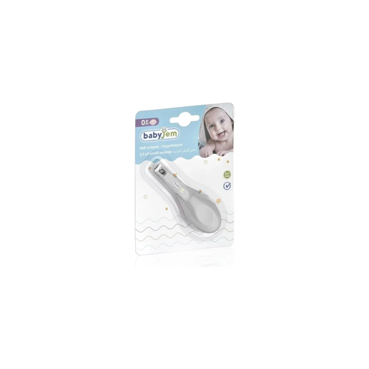 Babyjem Gri Kolay Kavrama Tırnak Makası