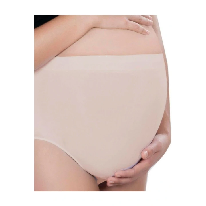 Babyjem Ten Rengi Dikişsiz Hamile Külotu S Beden