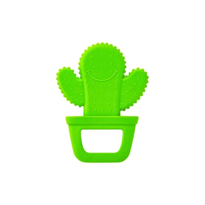 Babyjem Kaktüs Diş Kaşıyıcı Açık Yeşil