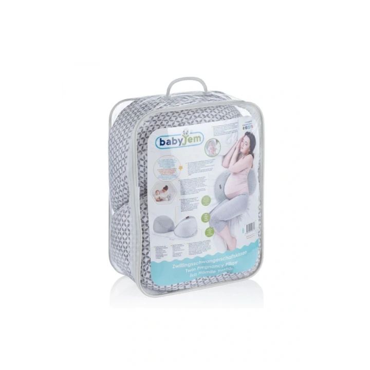 Babyjem Konfor Pedli Çift Taraflı Hamile Yan Yatış Yastığı