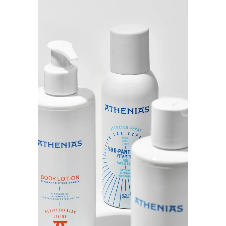 Athenias Sun Milk Spray 200 ml Spf50+ Tüm Cilt Tipleri İçin UVA UVB Yüksek Korumalı Güneş Kremi