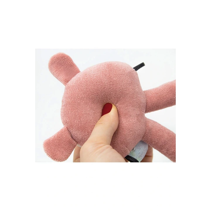 Babyjem Çıngıraklı Kedi Oyun Arkadaşım Gül Kurusu