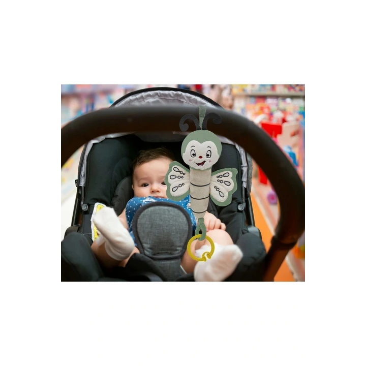 Babyjem Sevimli Arkadaşım Titreşimli Kelebek Gül Kurusu