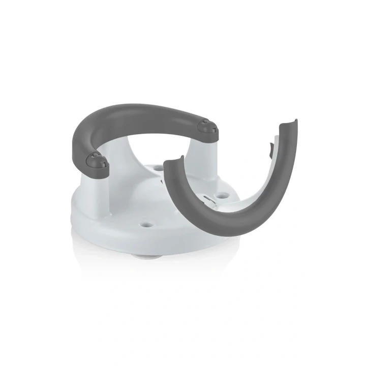 Babyjem Yandan Açılır Banyo ve Mama Oturağı & Minder 2li Set Antrasit