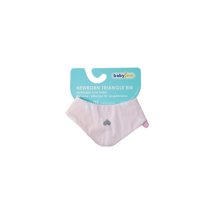 Babyjem Yenidoğan Fular Mama Önlüğü 515 Pembe