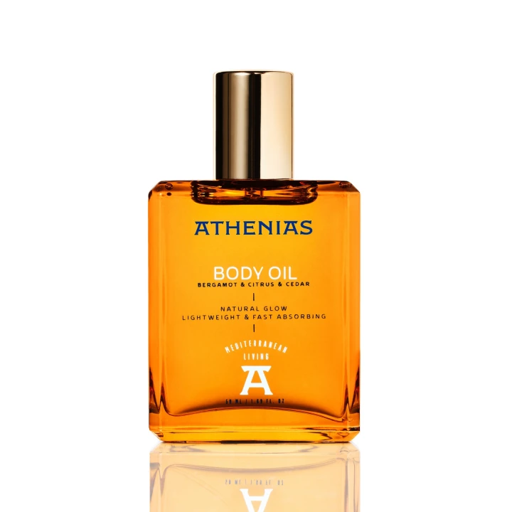 Athenias Yüz Ve Vücut Yağı 50 ml 21 Çeşit Organik Yağ Ve Ekstrakt Nemlendirici Doğal Parlaklık