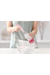 Babyjem Süngerli Biberon Fırçası Pembe