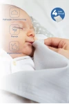 Babyjem Bürümcük Bebek Ağız Ter Mendili 4 Adet Gri