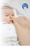Babyjem Bürümcük Bebek Ağız Ter Mendili 4 Adet Somon