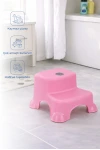 Babyjem Kaydırmaz Bebek Katlı Basamağı Pembe