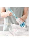 Babyjem Süngerli Biberon Fırçası Mavi