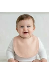 Babyjem Bürümcük Soft Müslin Mama Önlüğü Somon