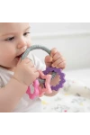 Babyjem Silikon Halka Diş Kaşıyıcı Pembe